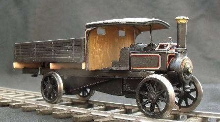 Foden steam wagon conversion O gauge